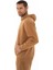 Erkek Oversize 2 İplik Kanguru Cepli Kapşonlu Sweatshirt Y25254376601 6
