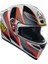 K1 S Blipper Grey Red Kapalı Kask 1