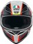 K1 S Blipper Grey Red Kapalı Kask 4