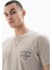 Erkek Regular Fit Parça Boyama Bisiklet Yaka Tişört Y25344490001 2