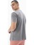 Erkek Regular Fit Parça Boyama Bisiklet Yaka Tişört Y25344490001 7