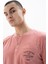 Erkek Regular Fit Parça Boyama Bisiklet Yaka Tişört Y25344490001 2