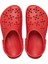 Classic Floral Cut Out Clog Kırmızı Unisex Yetişkin 210927 4