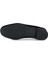 Kadın Siyah Süet Loafer Ayakkabı 961 555 Bn Ayk Y25 Syh Suet/leopar 4