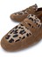 Kadın Taba Süet Loafer Ayakkabı 961 555 Bn Ayk Y25 Taba Suet/leopar 3