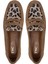 Kadın Taba Süet Loafer Ayakkabı 961 555 Bn Ayk Y25 Taba Suet/leopar 5