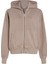 Washed Puff Prınt Zıp-Through 5