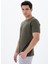 Erkek Regular Fit Bisiklet Yaka Tişört Y25344405401 6