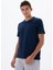 Erkek Regular Fit Bisiklet Yaka Tişört Y25344404601 5
