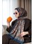 Soft Etnik 0181 Koyu Lacivert Şal 3