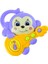 Oyuncak Maymun Gitarist Maymun Işıklı Sesli 15 cm 1