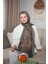 Soft Etnik 0181 Derin Yeşil Şal 3
