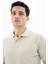 Erkek %100 Pamuk Basic Polo Yaka Regular Fit T-shirt Y25374351201 2
