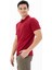 Erkek Baskılı Regular Fit % 95 Pamuklu %5 Likralı Polo Yaka T-Shirt Y25374302701 9