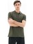 Erkek Baskılı Regular Fit % 95 Pamuklu %5 Likralı Polo Yaka T-Shirt Y25374302701 3