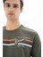 Erkek Regular Fit Bisiklet Yaka Tişört Y25344404501 2