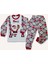 Noel Baba Baskılı Yılbaşı Pijama Takımı 1
