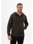 Erkek Kapşonlu Kanguru Cepli Sweatshirt K26254987401 6