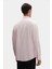 Ds Damat Comfort Pembe Düğmeli Yaka Rahat Kesim Keten Görünümlü %100 Pamuk Gömlek 2HC02ORT64265 3