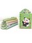 Sevimli Panda Ayraçlı Mini Not Defteri (9X14,5 Cm) - Süslü Panda 1
