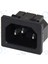 C14 Power Soket Erkek Kulaksız As-04 (IC-212B) (4887) 1