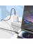 LED Işık Uçlu Sağlam Ip Kablolu USB To Lightning Hızlı Şarj Kablosu (4887) 3