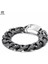 23CM Tarzı KB113834-BD Kalen Punk Bağlantı Zinciri Bilezik Erkek Paslanmaz Çelik Gizemli Sembol Charm Pulseira Masculina Ağır Kalın Kolluk Takı (Yurt Dışından) 3