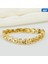 Saf Altın Rengi Altın Kaplama Dubai Altın Bilezik Bangle Aşk Kalp Bilezik Femme Charm Kadın Bijoux Sevgililer Günü Hediye Kadınlar Için (Yurt Dışından) 1