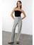 Kadın Yüksek Bel Wide Leg Kumaş Pantolon PANTOLON-004 1