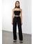 Kadın Yüksek Bel Wide Leg Kumaş Pantolon PANTOLON-004 1
