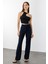 Kadın Yüksek Bel Wide Leg Kumaş Pantolon PANTOLON-004 2