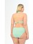 Aquaviva Kadın Mint Büyük Beden Boyundan Bağlı Üçgen Elena Bikini Takımı 4