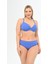 Aquaviva Kadın Mavi Büyük Beden Alexa Kaplı Bikini Takımı 1