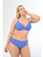 Aquaviva Kadın Mavi Büyük Beden Alexa Kaplı Bikini Takımı 3