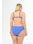 Aquaviva Kadın Mavi Büyük Beden Alexa Kaplı Bikini Takımı 4