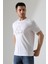 Bisiklet Yaka Kısa Kol, Baskılı T-Shirt 4