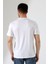 Bisiklet Yaka Kısa Kol, Baskılı T-Shirt 5