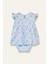 Kız Bebek Mercan Desenli Çıtçıtlı Body Elbise - Desenli 4