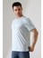 Bisiklet Yaka Kısa Kol, Baskılı T-Shirt 4