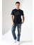 Bisiklet Yaka Kısa Kol, Baskılı T-Shirt 1