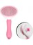 Lüks Basmalı Kedi Köpek Tarak Pembe - MWS8539-5183 1