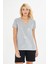 V Yaka Simli T-Shirt 5