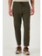 Slim Fit Lastikli Bel Boru Paça Kemer Detaylı Pantolon Erkek PANTOLON 5543S86JMILANO 2