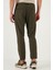 Slim Fit Lastikli Bel Boru Paça Kemer Detaylı Pantolon Erkek PANTOLON 5543S86JMILANO 6