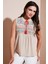 Pamuklu Regular Fit Nakış İşlemeli Bluz Bayan BLUZ 611BZ0249 1