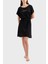 Taşlı Regular Fit Bisiklet Yaka Mini Boy Elbise Bayan ELBİSE EW000783 AF12192 UC001 1