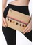 Vintage Pon Pon Püsküllü Jüt Clutch Bez Çanta 8