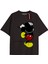 Unique Kadın Siyah Sırt Baskılı Mickey Mouse T-Shirtkod 25 1