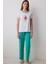 Peach Pantolon Pijama Takımı 1