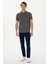 Erkek Antrasit Melanj Tişört Basic 50297984-VR081 4